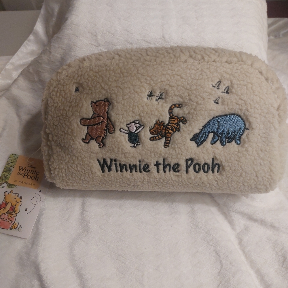 Disney's Primark Winnie the Pooh Makeup Bag Fuzzy